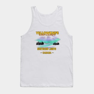 Yellowknife - Aurora Boreal - Northwest Territories Tank Top